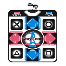 USB-kabelgebundene Tanzmatte mit 11 Tasten und Step-Pad