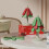 Christmas Tree Shaped Foldable Insulation Mat, High-Temperature 3