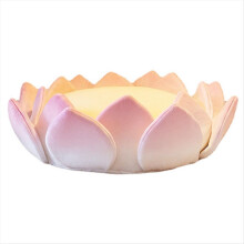 Cuscino portafortuna da ufficio in peluche Lotus Futon, regalo da 20 cm
