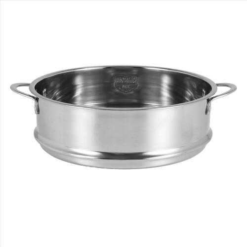 20 cm dicker Dampfeinsatz aus Edelstahl 1