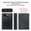 Wireless DIY Shell 21700 Battery Storage Box Quick Charge 22.5W Black 6