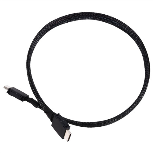 PCIE 4.0 X4 GEN4 SAS4 Oculink Cable SFF-8611 Soft Extender Cable 1