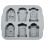 Halloween tray
for Ice, Candy, Cake, Soap 1