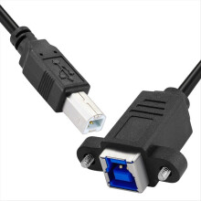 USB 3.0 Typ-B Buchse auf USB 2.0 Typ-B Stecker Kabel 30 cm