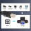 USB 3.0 Typ-B Buchse auf USB 2.0 Typ-B Stecker Kabel 30 cm 5