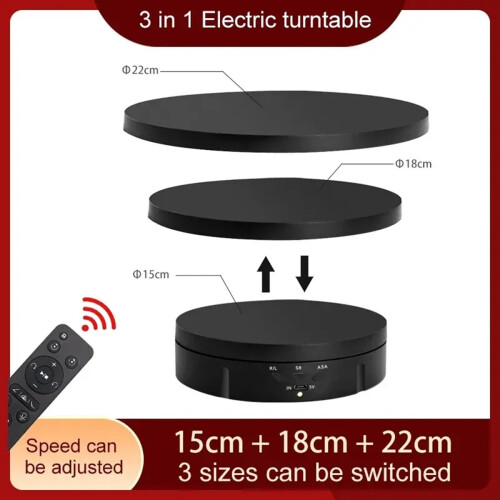 Photography Turntable Electric Rotating Display 2