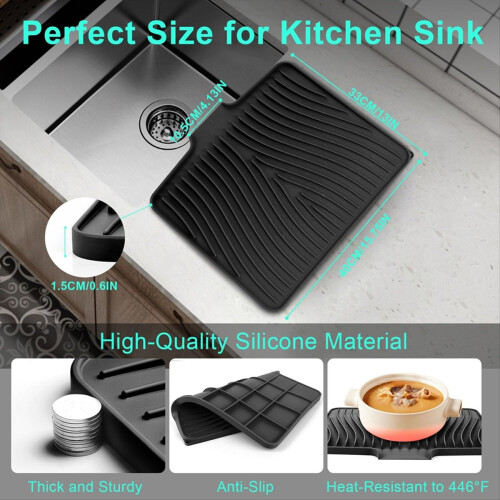 Dish Drying Mat for Kitchen Counter
Heat- Drying Pad 2