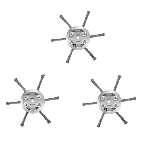3PCS Wire Grass Trimmer Head 6In Universal for Cordless Trimmer