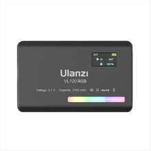 VL120 Luce video RGB a colori completi 2500K-9000K 95+ A