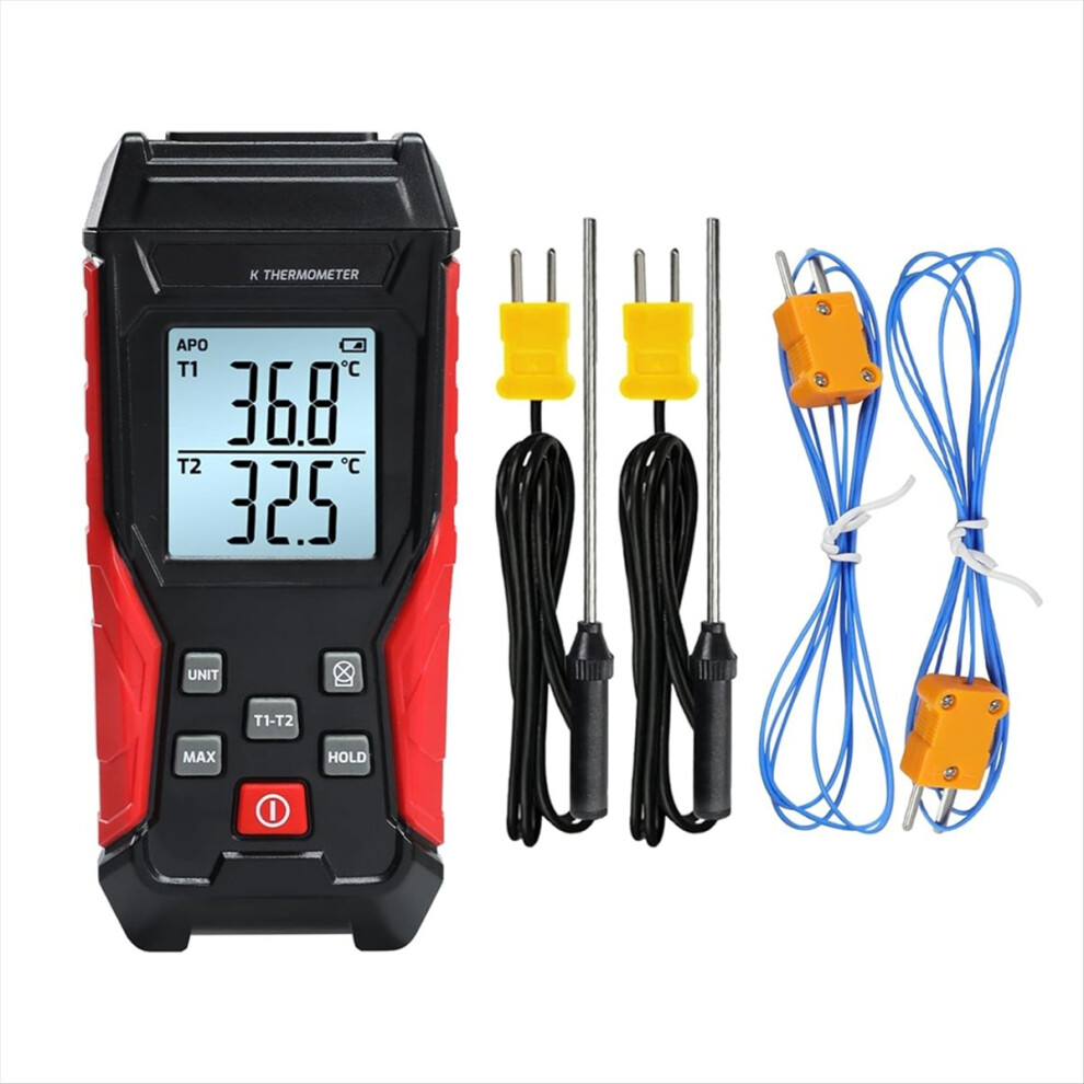 Digital Thermocouple-Thermometer Dual Channel K Type Thermometer