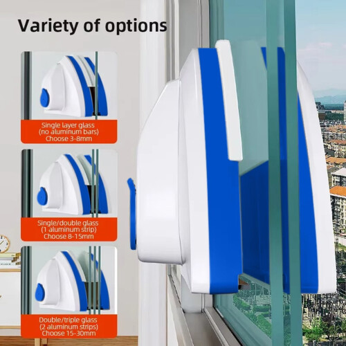 1pc Home Water Injection Glass Wipe Double-sided 2