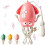 Magic Dancing Octopus Toy with LED Light Show & Music, C 3