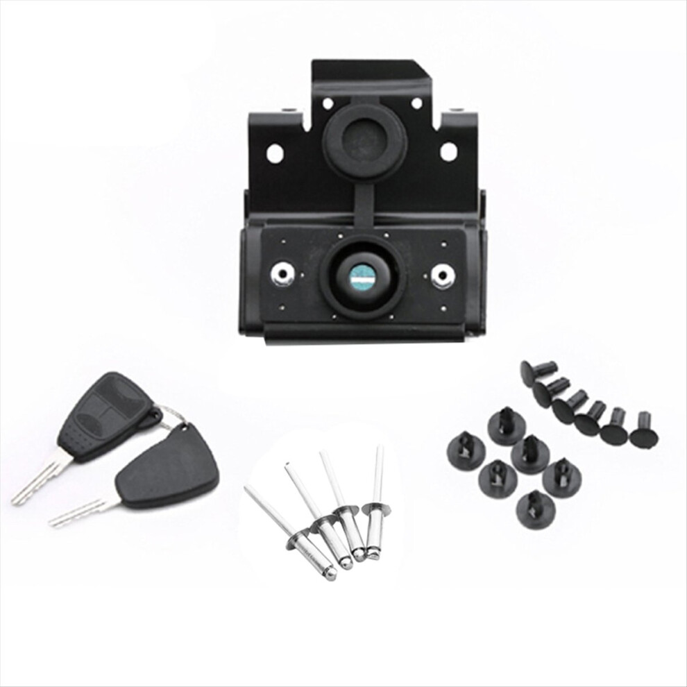 Locking Hood Catch Lock Latch Buckle Kit For Jk 4712297520302
