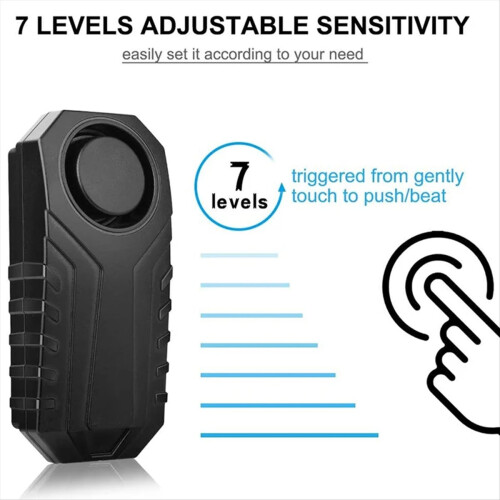Bicycle Remote Control Alarm Wireless Waterproof Bike 2