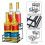 Coffee Syrup Rack (4 Bottle Capacity),Coffee Syrup Organizer 4
