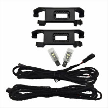 Cablaggio del cavo della luce del vano piedi posteriore a LED, staffa del supporto della lampada