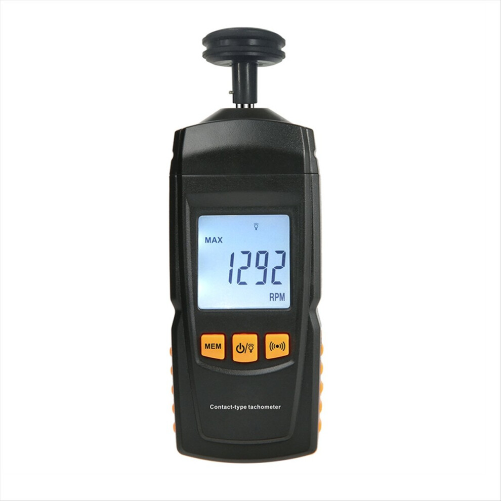 Digital Tachometer Contact Motor Tachometer Tach Rpm Tester 4712297528919