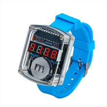 DIY Watch LED Watch Electronic Kit 0.28Inch Display Time Tube Clock C