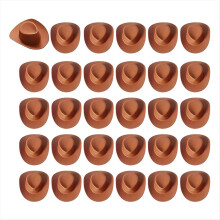 30 PCS Mini Cowboy Hats for Party