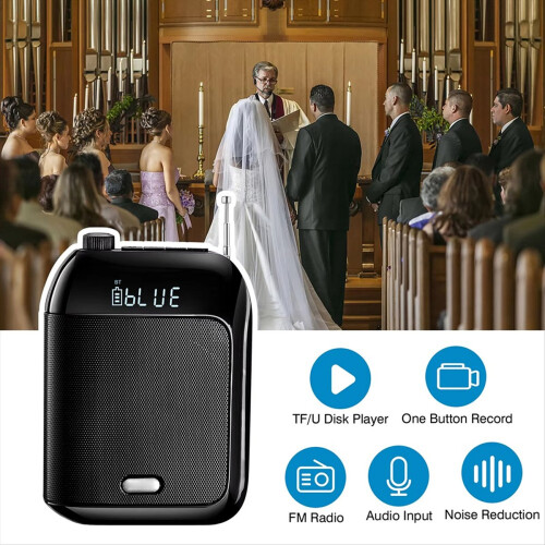 Bluetooth UHF Wireless Voice Amplifier for Teaching 2
