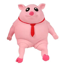 Rosa Schweinchen-Stressabbau-Spielzeugpuppe zum Quetschen für Haustiere
