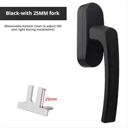 Window Handle Aluminum Alloy Window Drive Handle Various Bridge Cut 1