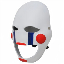 Maschera di Joker con la faccia di un fiore di Halloween Maschera di Joker