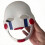 Halloween-Jokermaske mit Blumenmuster 4