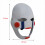 Halloween-Jokermaske mit Blumenmuster 5