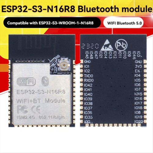 Modulo wireless ESP32-S3-N16R8 da 5 pezzi per applicazioni wireless IoT 2