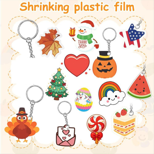 260Pcs Shrinky-Dink Sheets KIT, for Kids -Craft Marking 2