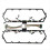 F81Z-6584-AA Guarnizioni coperchio valvole con cablaggio Set candelette per 2