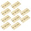 10 Pcs Brushed & Sealed Brass Hinges Small Box Exquisite Hinges 1