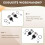 1Pair Correction Front Upper Arm Ball Joint Left Right Set 7