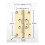 10 Pcs Brushed & Sealed Brass Hinges Small Box Exquisite Hinges 4