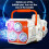Macchina per bolle di sapone automatica con luce LED da 60 fori 4