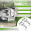 308287 RV Fifth Wheel Landing Gear Quick Release Pull Pin 3