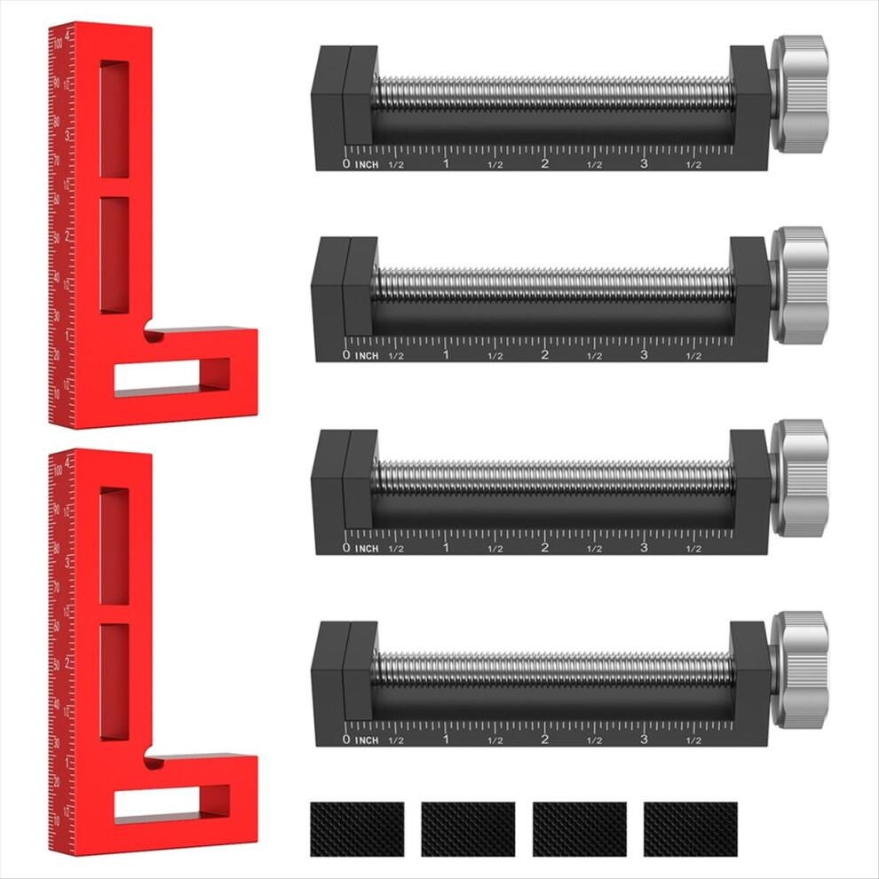 Carpentry Fixing Clamp 90 Positioning Square C Clamp 2Set 4714116664020