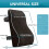Supporto lombare ergonomico in memory foam 2