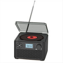Tragbarer CD-Player mit Lautsprechern und Bluetooth, kleiner wiederaufladbarer CD-Player