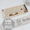 Manicure Art Keyboard Pad for Office Typing Devices for Long Nails E 7