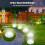 8 Pack Solar Ground Lights Waterproof Outdoor Solar Lights for Yard 7
