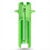 Plastic Rose Thorn Remover Stripper Tool - Home Pruning Shears Green 1