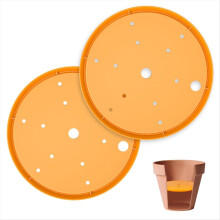 2 inserti per fioriere per vasi grandi, plastica rotonda da 10 pollici