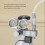 CO2 Regulator Dual Meter Solenoid Valve Foam Recorder C EU Plug 4