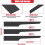 15Pcs Reciprocating Air Saw Blades Replacement, Power Cutting Tool 3