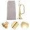 Small Trumpet Bugle Brass Golden Horn Simple Beginner Wind Instrument 1
