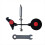 3MM Thick Bidirectional Animal Rotating Stainless Steel Target 2