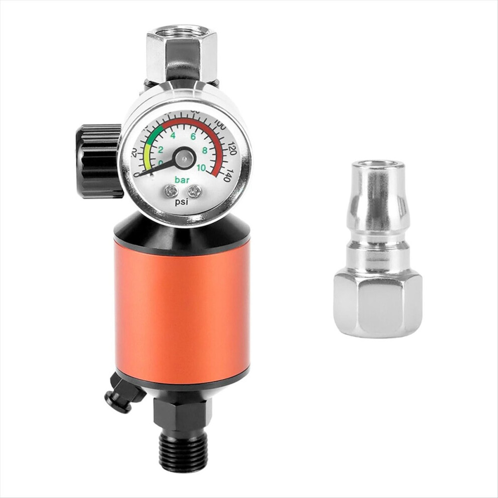 Air Compressor Regulator & Water Separator With 140 Psi Gauge 4714116651365