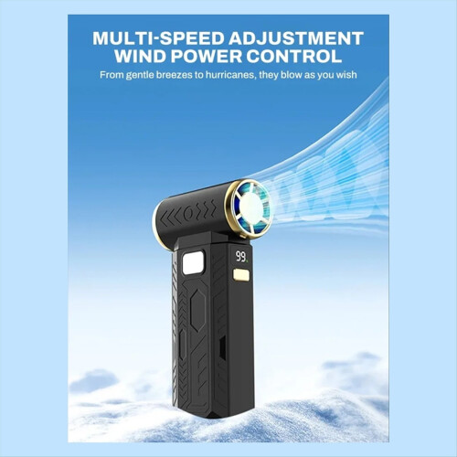 Violent Fan Powerful Electric Air Blower Portable Dust Cleaner 1